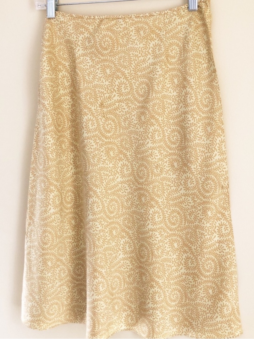 J. Crew Vintage 100% Silk Skirt